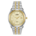 Citizen Men's Eco Drive Corso Two-Tone Stainless Steel Bracelet Watch